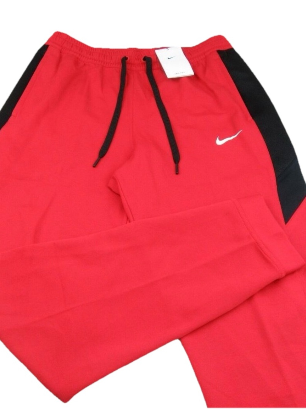 Nike Showtime Basketball Gym Pants Mens Size Medium Red Black NEW CQ0307-657